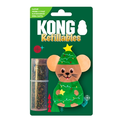 Kong Holiday Refillables Mus Kattelegetøj